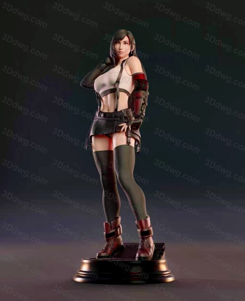 图片[2]-ABE3D 最终幻想 蒂法·洛克哈特-P站图纸收藏馆