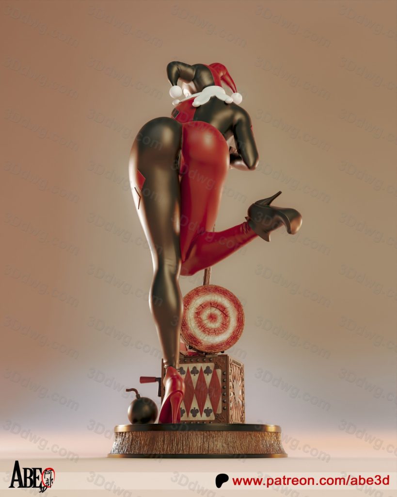 图片[6]-ABE3D DC漫画 哈莉·奎茵-P站图纸收藏馆