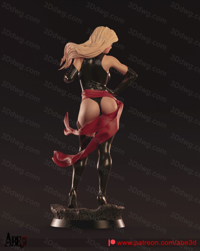 图片[4]-ABE3D 漫威 复联 惊奇队长-P站图纸收藏馆