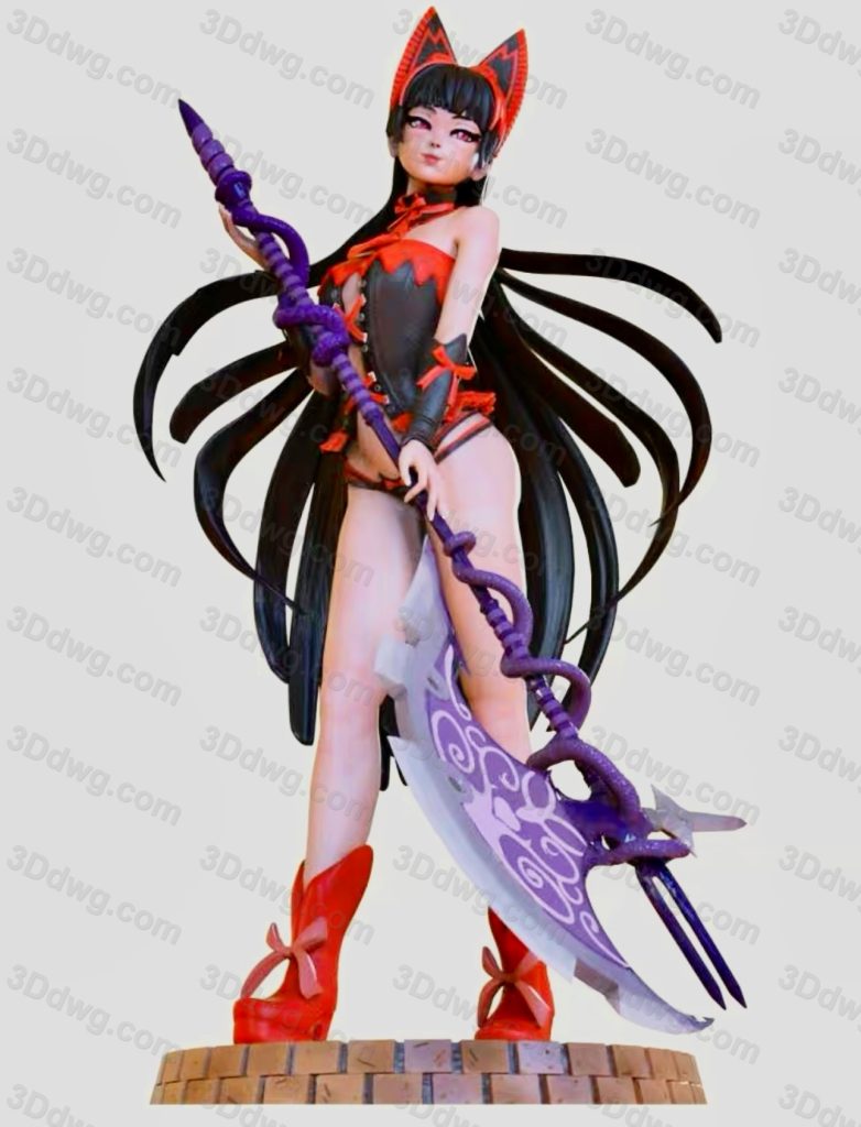 ANIME GIRLS 奇幻自卫队 萝莉·麦丘利-P站图纸收藏馆