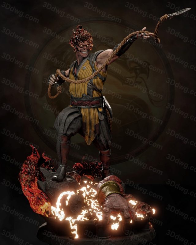 ZEZ STUDIOS 真人快打 蝎子-P站图纸收藏馆