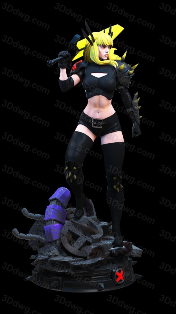 BrunoArt3D 漫威 X战警 秘客-P站图纸收藏馆