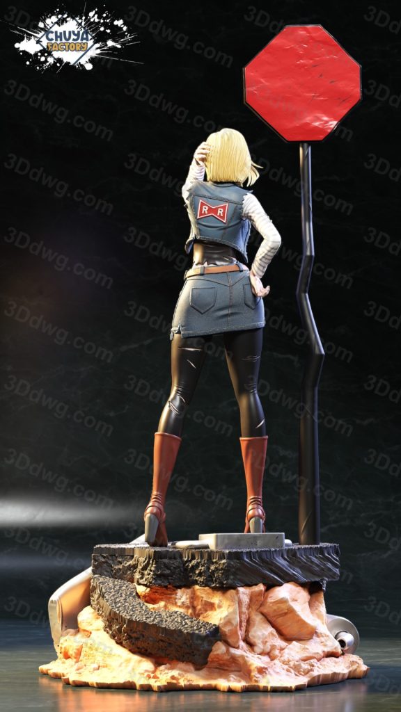 图片[2]-Chuya Factory 龙珠 人造人18号-P站图纸收藏馆