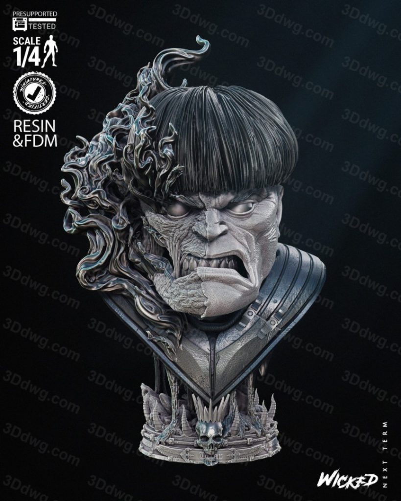 3DWicked 漫威 天启纪元 战争-P站图纸收藏馆