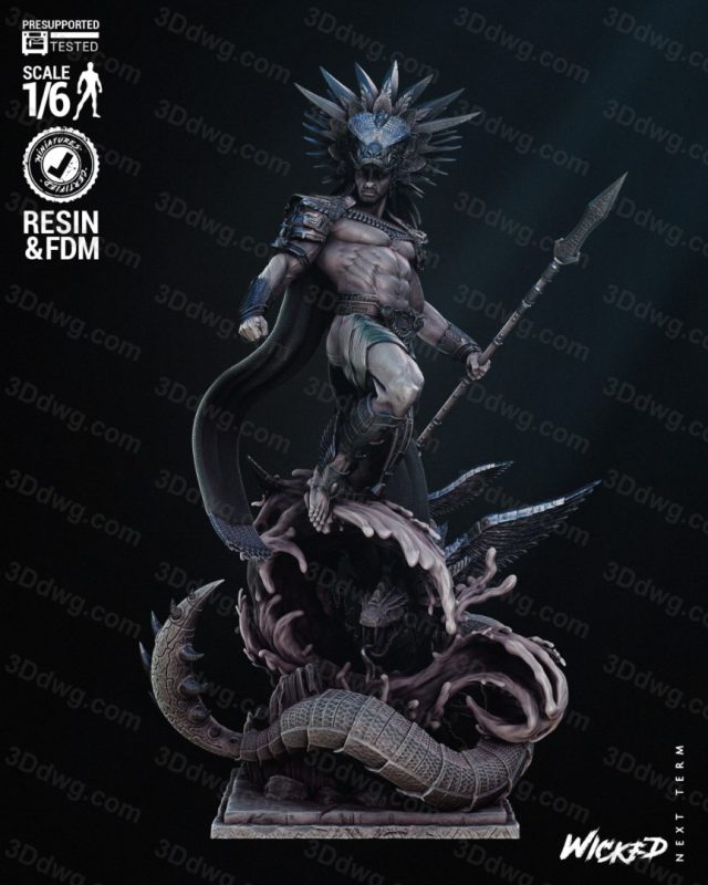 3DWicked 漫威 黑豹 纳摩尔-P站图纸收藏馆