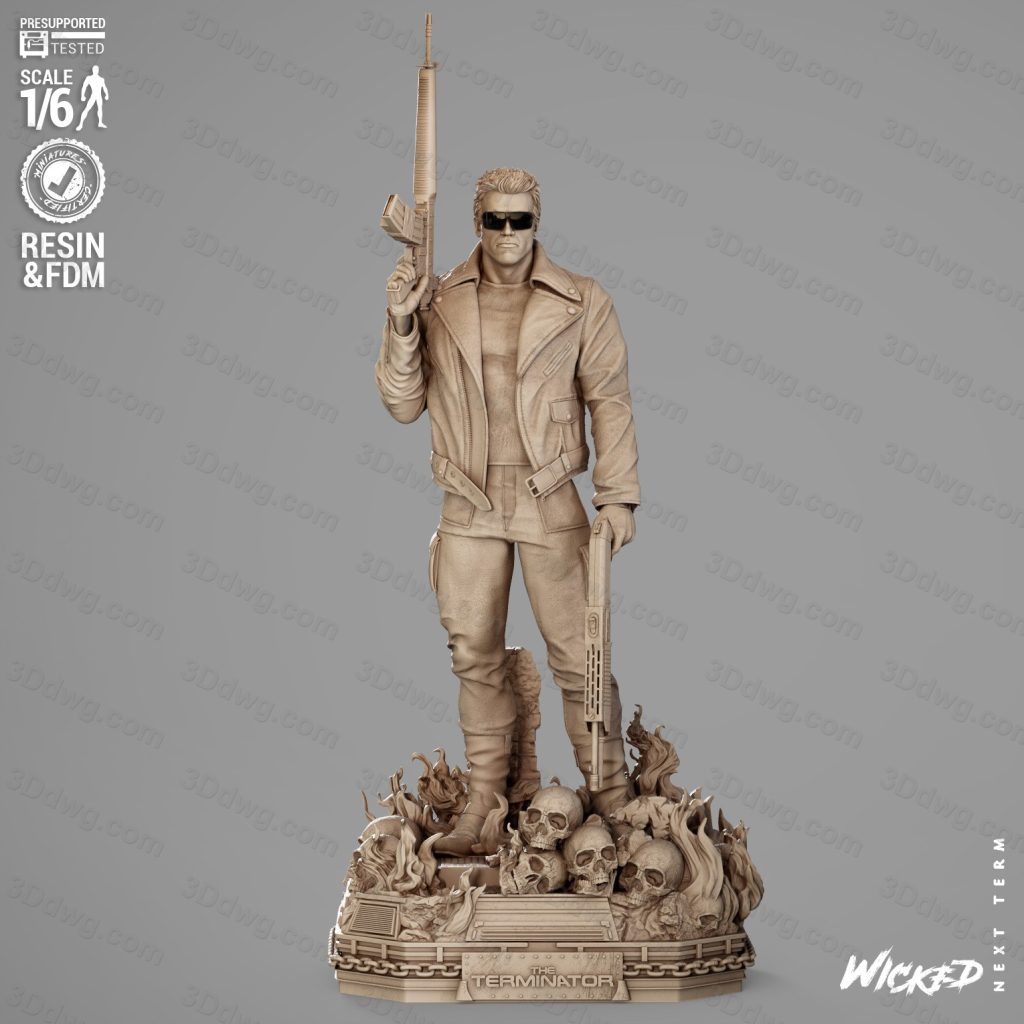 图片[3]-3DWicked 终结者-P站图纸收藏馆