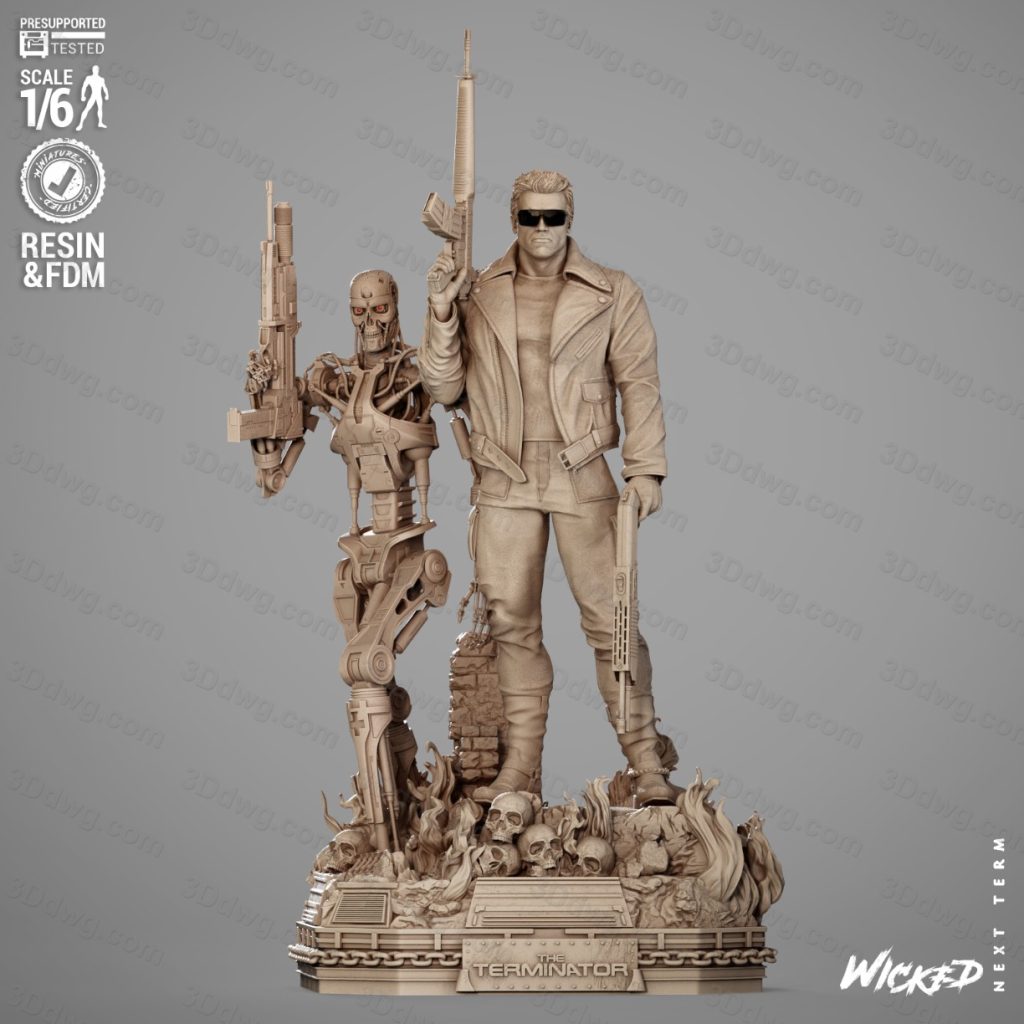 3DWicked 终结者-P站图纸收藏馆