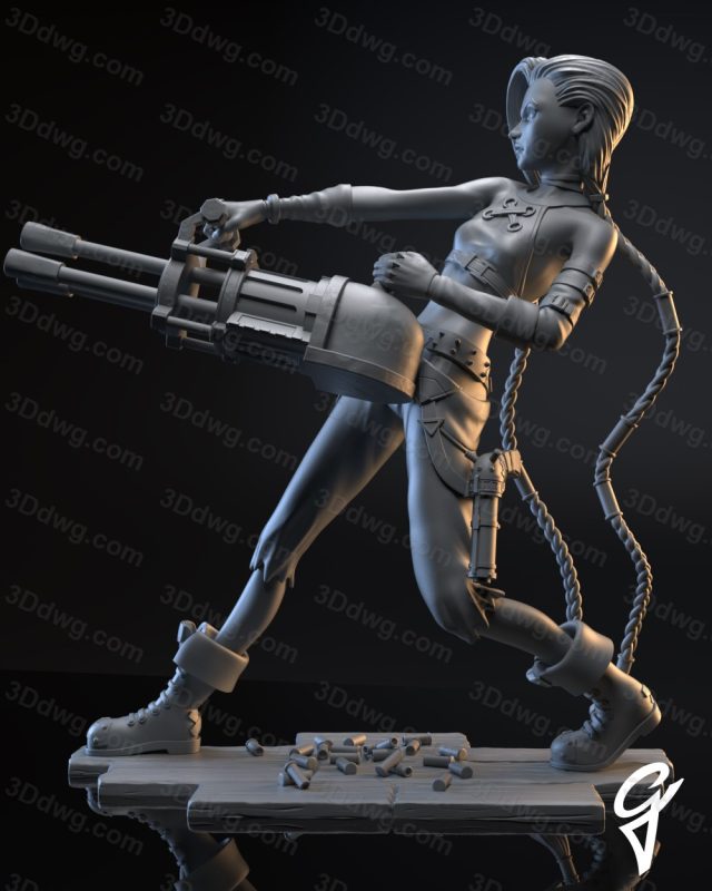 Gsculpt 英雄联盟 金克丝-P站图纸收藏馆