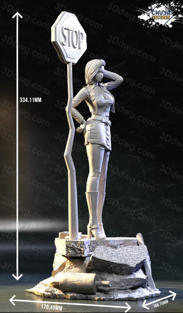 图片[3]-Chuya Factory 龙珠 人造人18号-P站图纸收藏馆