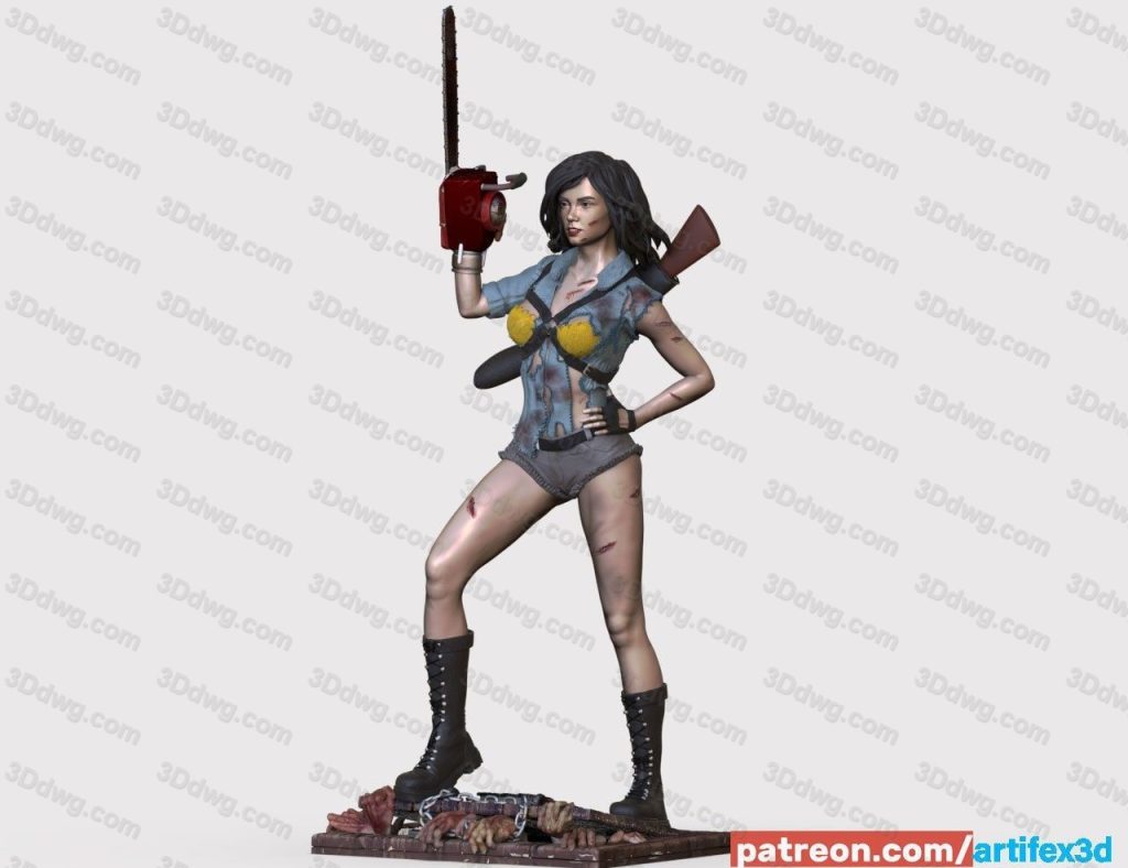 Artifex3d 鬼玩人 艾什·威廉姆斯-P站图纸收藏馆