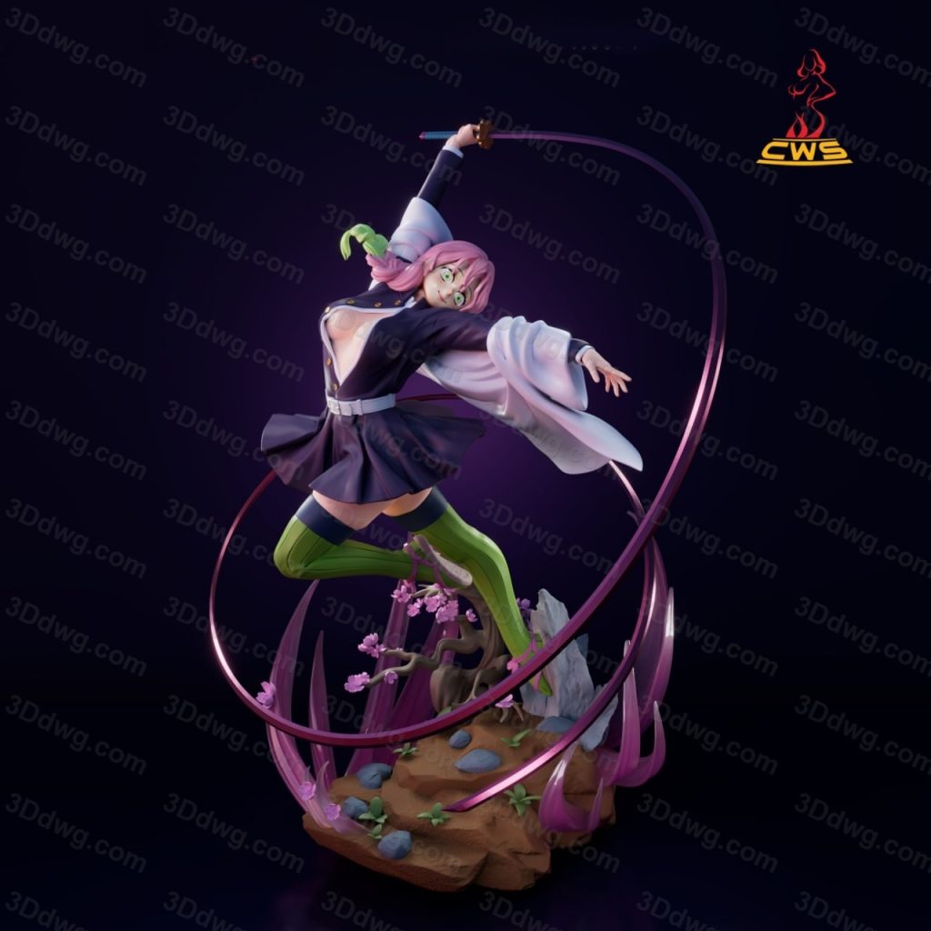 CW Studio 鬼灭之刃 甘露寺蜜璃-P站图纸收藏馆