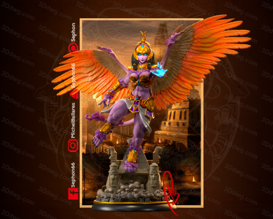 Geek MB 埃及神话 狮身人面-P站图纸收藏馆