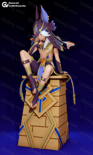 GrayWorld 原神 大风纪官 赛诺-P站图纸收藏馆