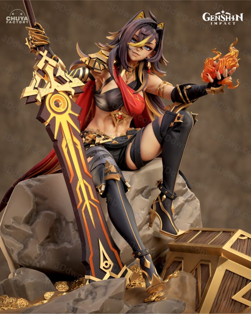图片[1]-Chuya Factory 原神 迪希雅-P站图纸收藏馆