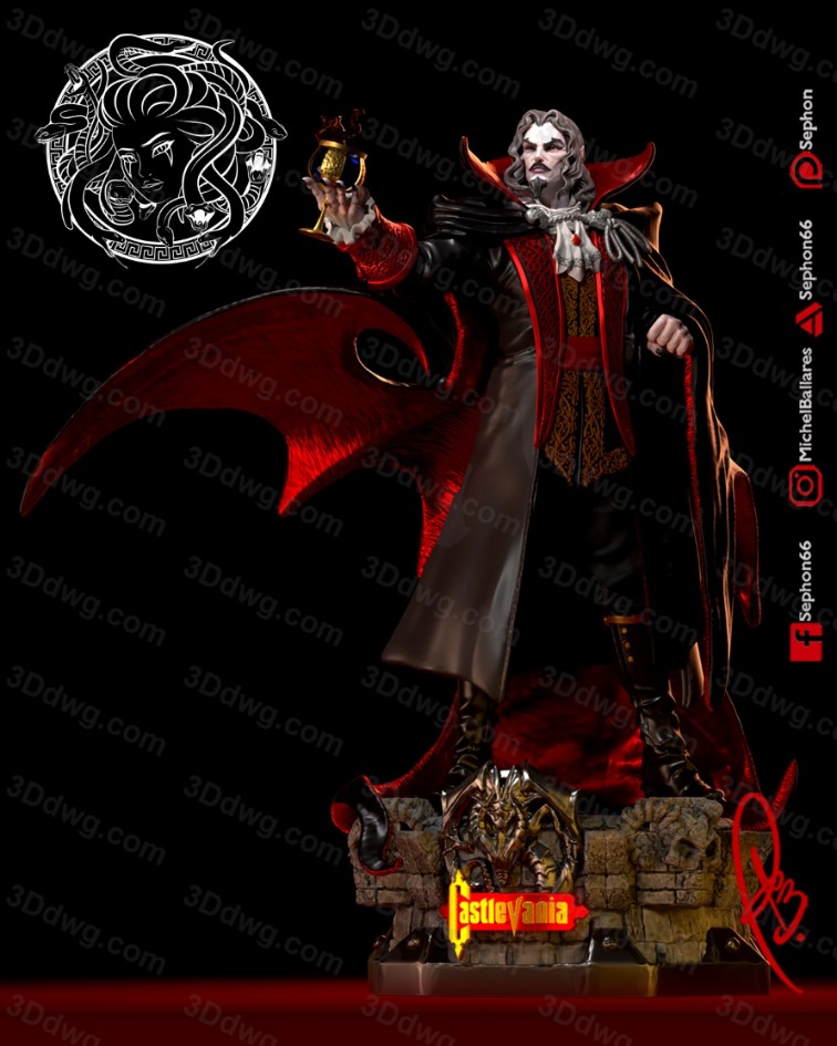 Geek MB 吸血鬼德古拉-P站图纸收藏馆