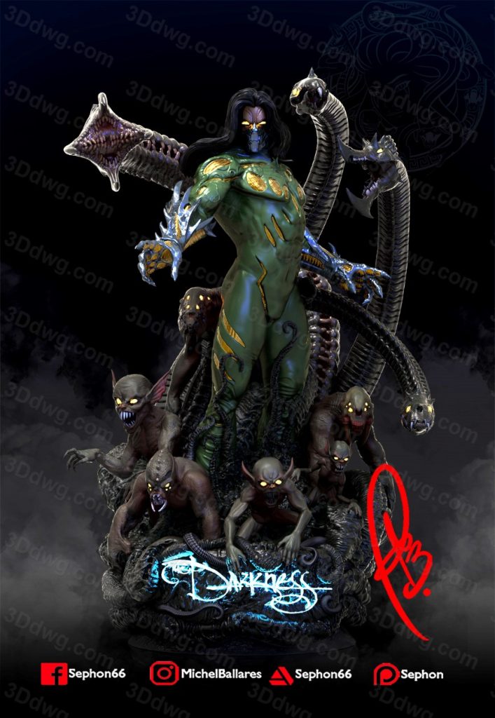 Geek MB 黑暗领域 黑暗之子 杰基·伊斯塔卡-P站图纸收藏馆