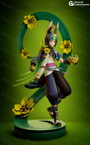 GrayWorld 原神 巡林官提纳里-P站图纸收藏馆