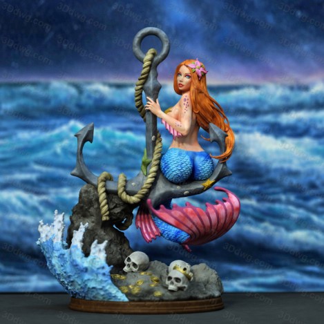 EXCLUSIVE 美人鱼-P站图纸收藏馆