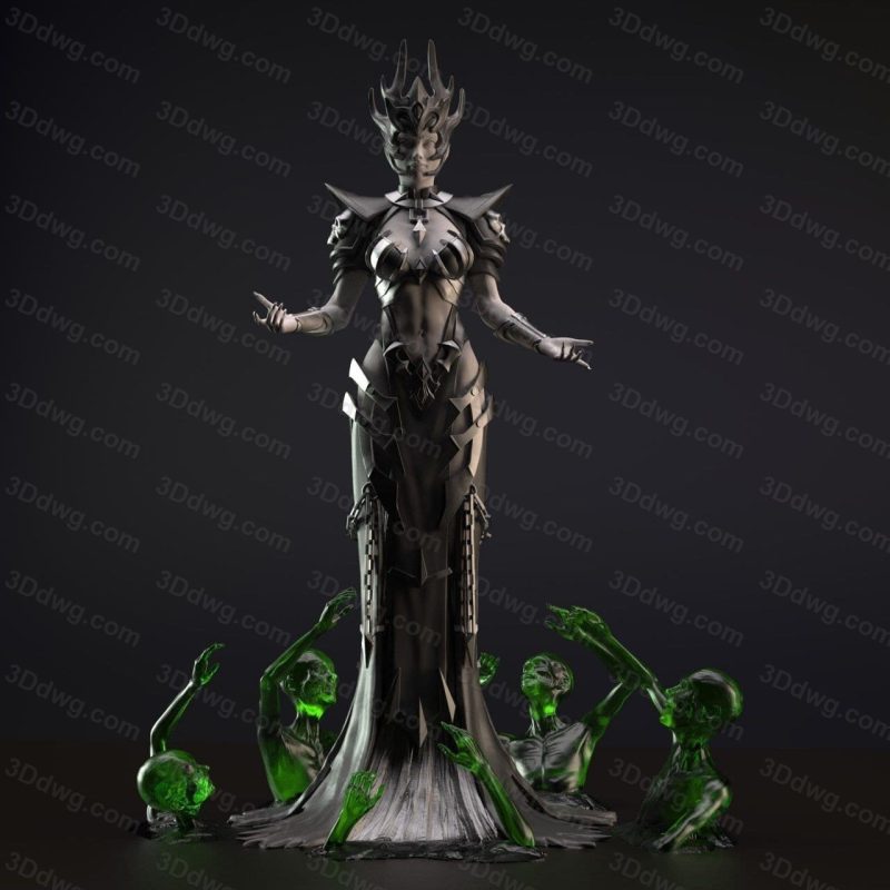 Gsculpt 死亡女祭司 奈克罗姆-P站图纸收藏馆