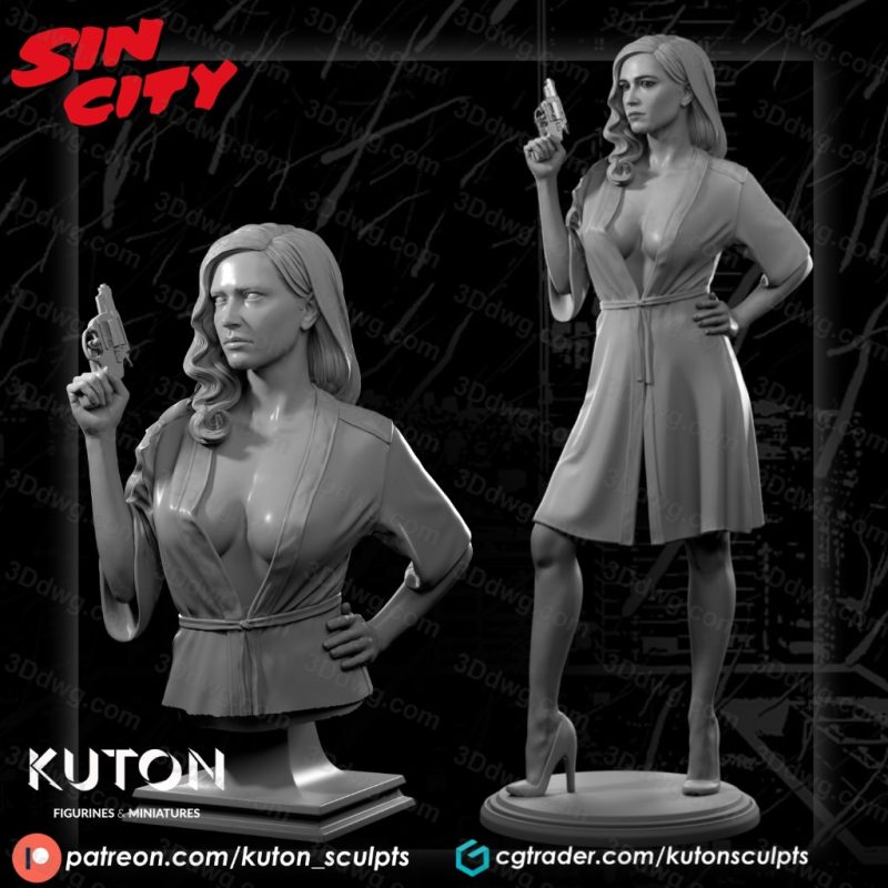 KUTON 罪恶之城 伊娃·格林-P站图纸收藏馆