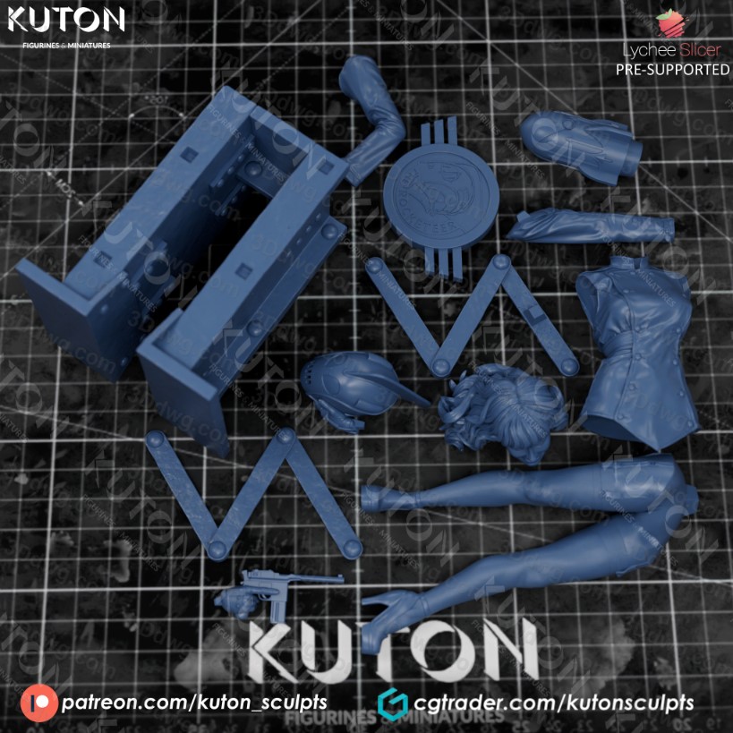 图片[2]-KUTON 火箭手-P站图纸收藏馆