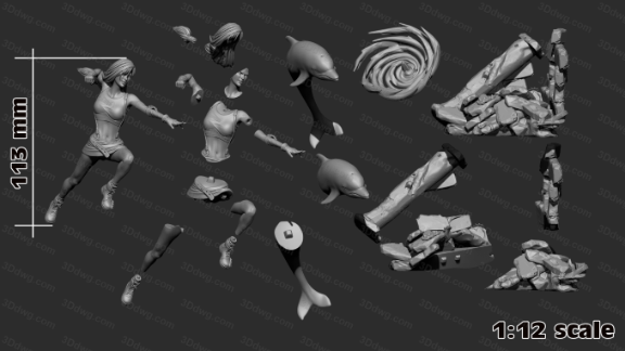 图片[2]-H3LL 最终幻想 蒂法·洛克哈特-P站图纸收藏馆