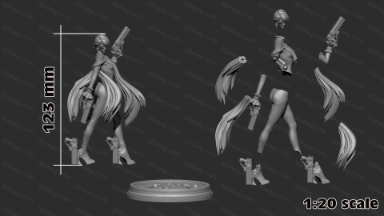 图片[2]-H3LL 猎天使魔女 贝优妮塔-P站图纸收藏馆