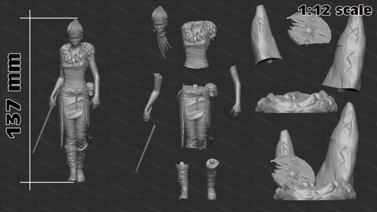 图片[2]-H3LL 地狱之刃 塞娜-P站图纸收藏馆