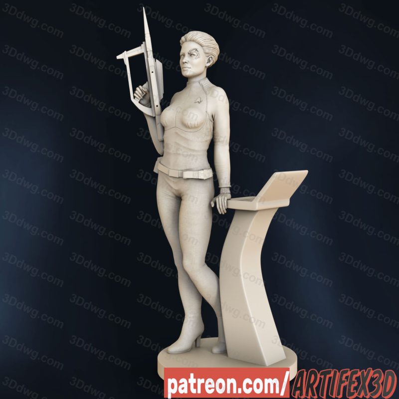 Artifex3d 星际迷航 九之七-P站图纸收藏馆