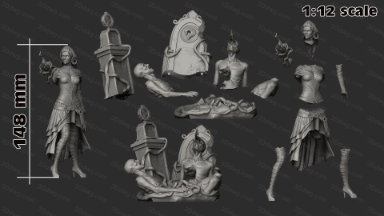 图片[2]-H3LL 万智牌 莉莲娜维斯-P站图纸收藏馆