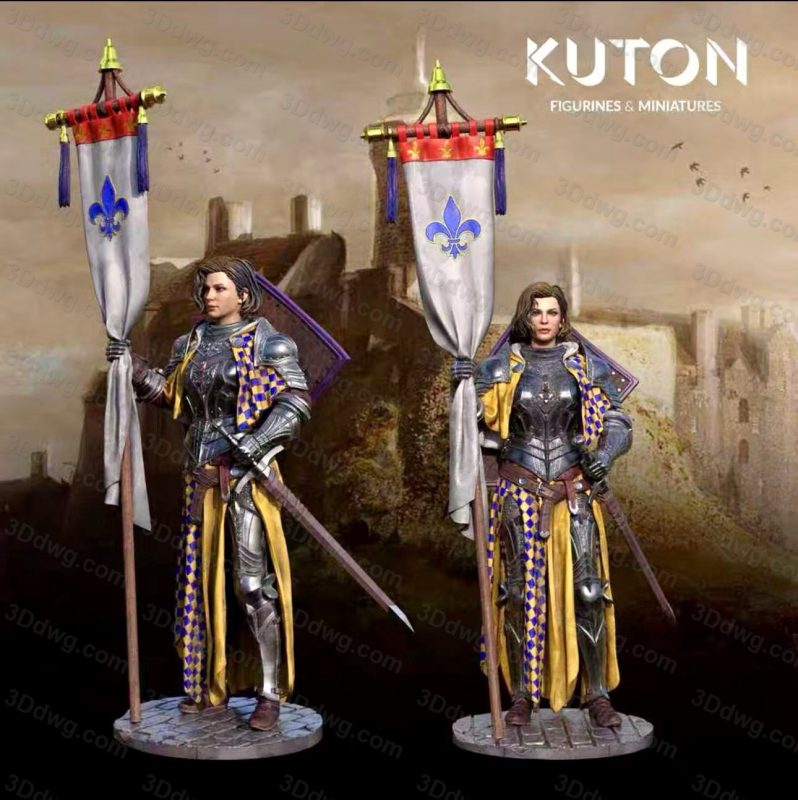 KUTON 圣女贞德-P站图纸收藏馆