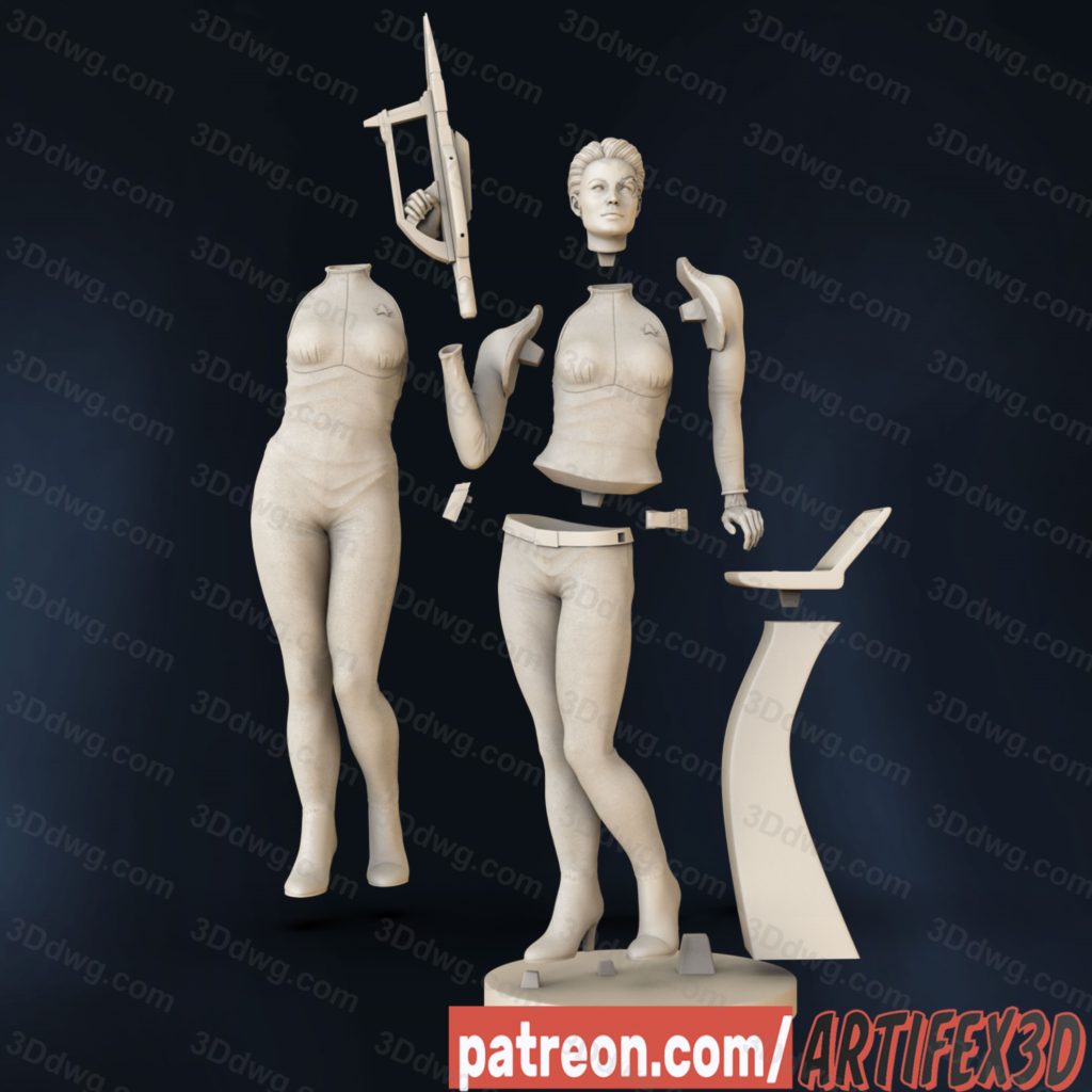 图片[2]-Artifex3d 星际迷航 九之七-P站图纸收藏馆