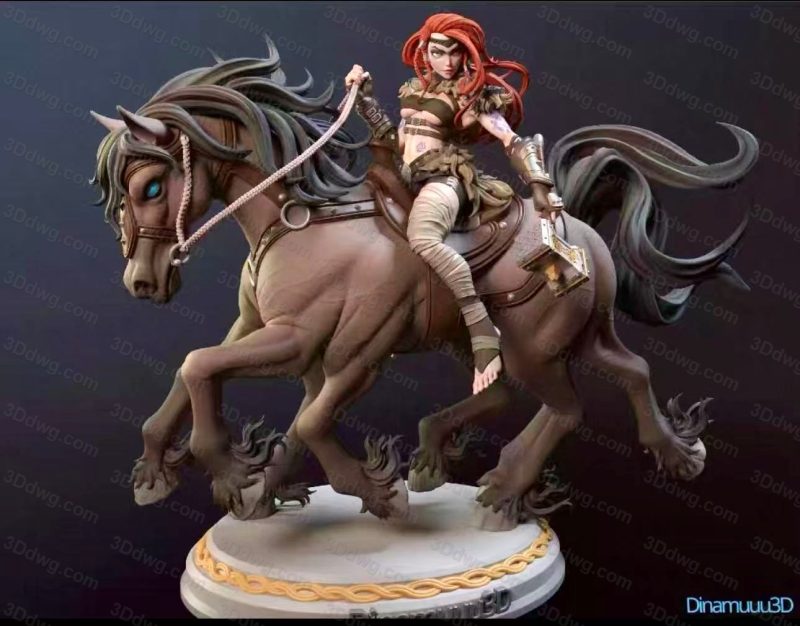 Dinamuuu 3D 权力的游戏 耶哥蕊特-P站图纸收藏馆