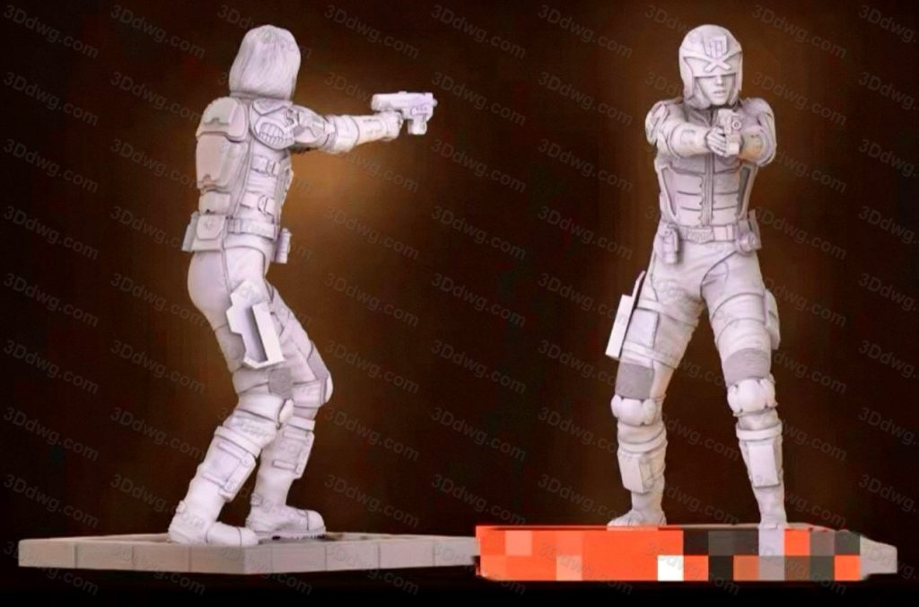 图片[2]-Artifex3d 新特警判官 Cassandra Anderson-P站图纸收藏馆