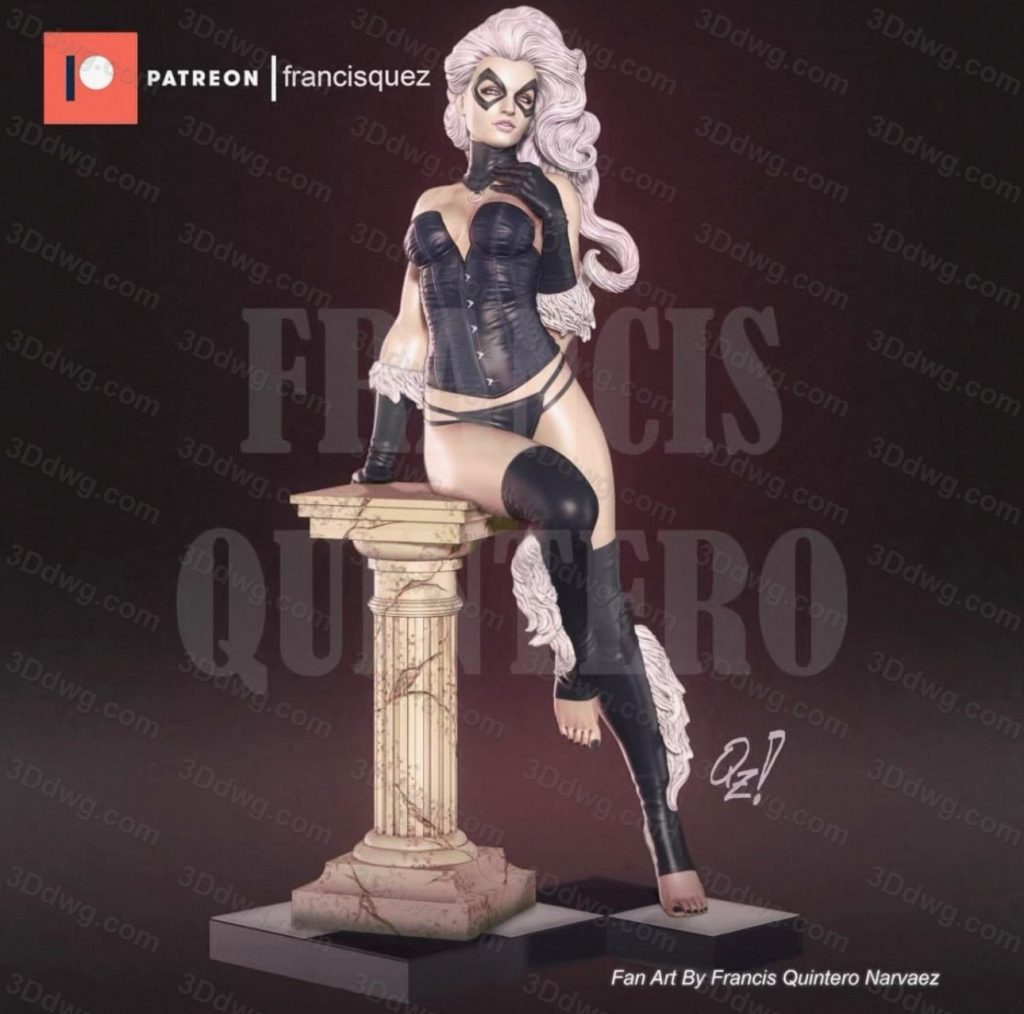 Francis Quez 漫威 蜘蛛侠 黑猫-P站图纸收藏馆