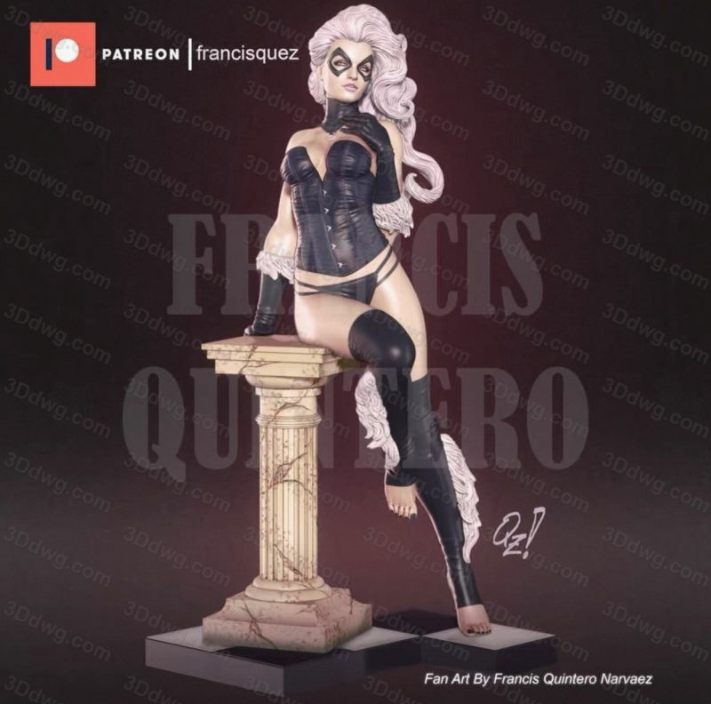 Francis Quez 漫威 蜘蛛侠 黑猫-P站图纸收藏馆