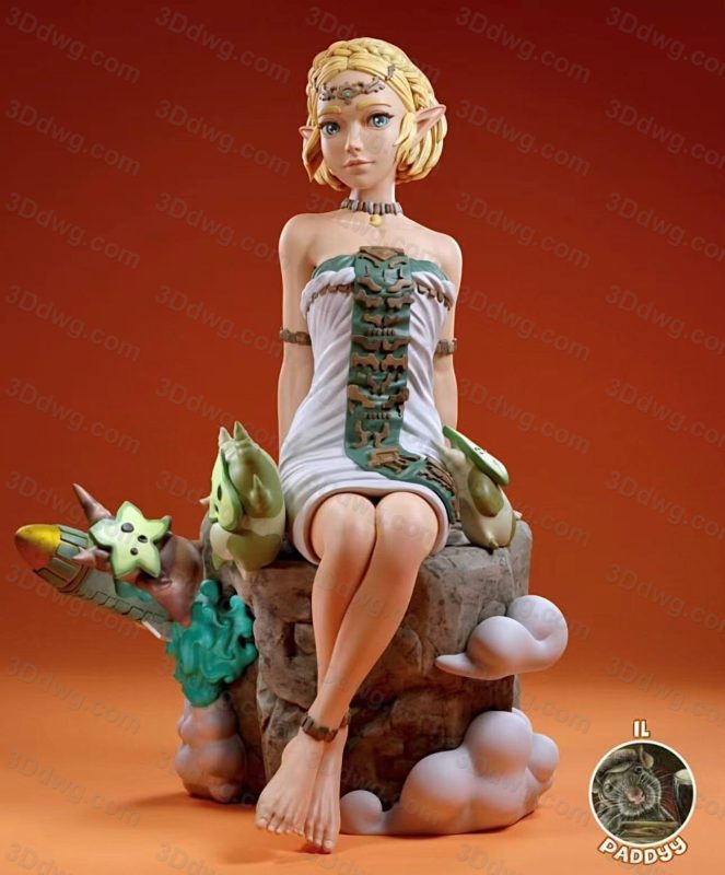 Il_Paddyy 塞尔达传说 塞尔达公主-P站图纸收藏馆