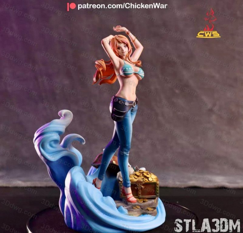 CW Studio 海贼王 娜美-P站图纸收藏馆