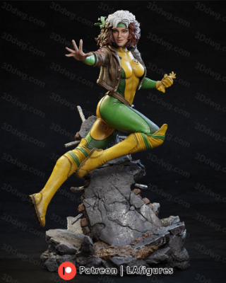 L.A Figures 漫威 X战警 罗刹女-P站图纸收藏馆