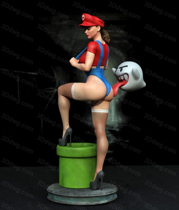 EXCLUSIVE 超级马里奥 玛丽亚-P站图纸收藏馆