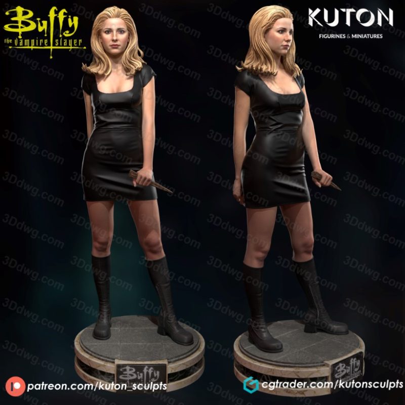 KUTON 吸血鬼猎人巴菲-P站图纸收藏馆