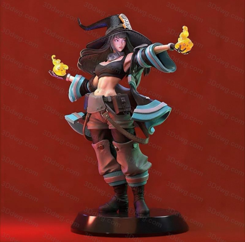 ESMonster 职业炎炎消防队 茉希尾濑-P站图纸收藏馆