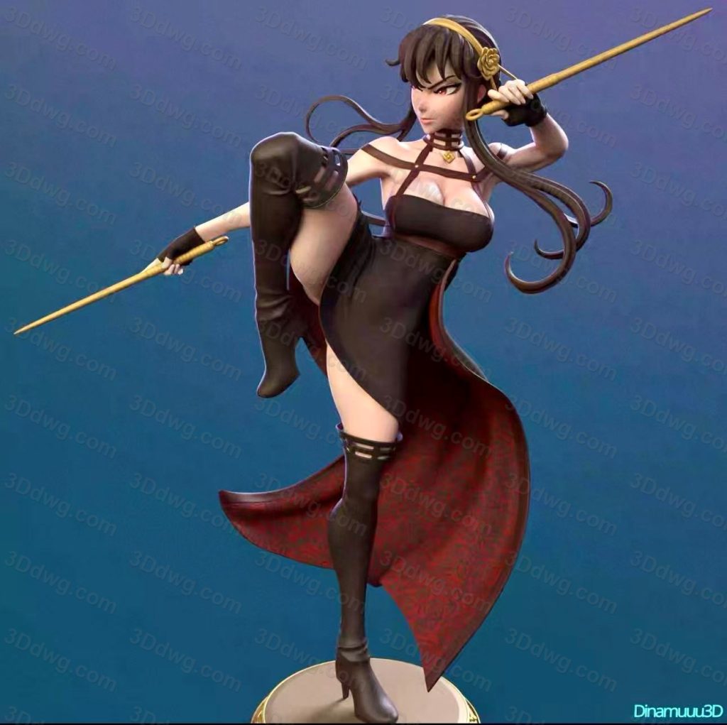 Dinamuuu 3D 间谍过家家 约尔·福杰-P站图纸收藏馆