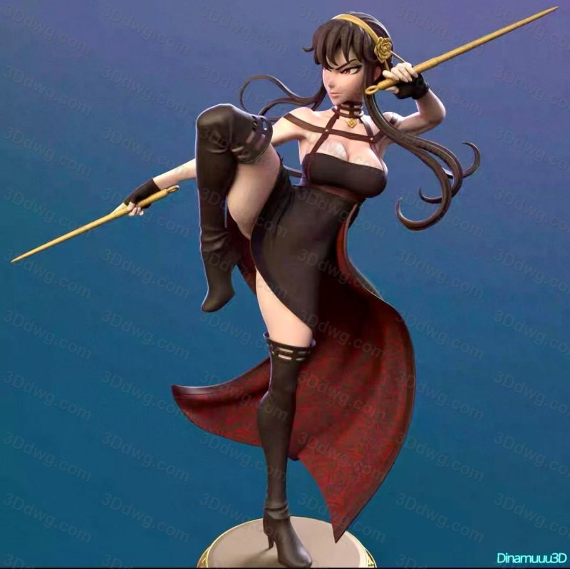 Dinamuuu 3D 间谍过家家 约尔·福杰-P站图纸收藏馆