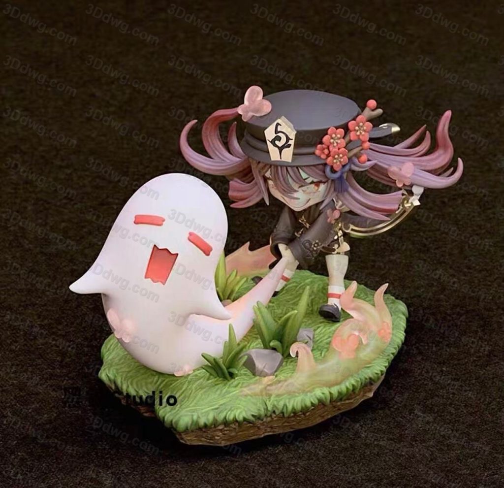 图片[1]-Chuya Factory 原神 胡桃-P站图纸收藏馆