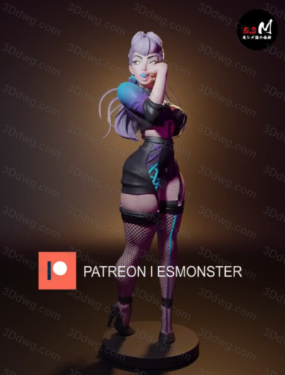 ESMonster 英雄联盟 寡妇制造者 伊芙琳-P站图纸收藏馆