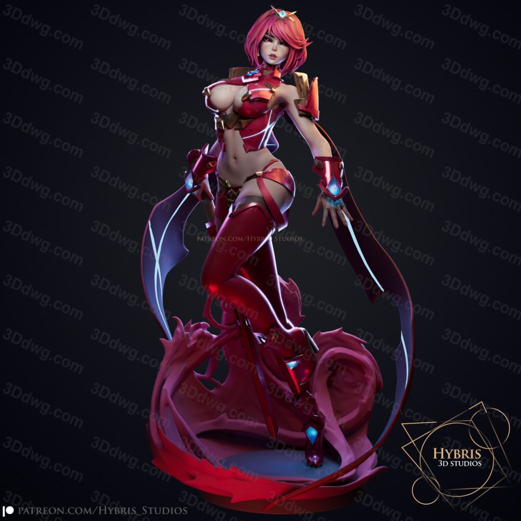 Hybris 异度之刃 光焰百合-P站图纸收藏馆