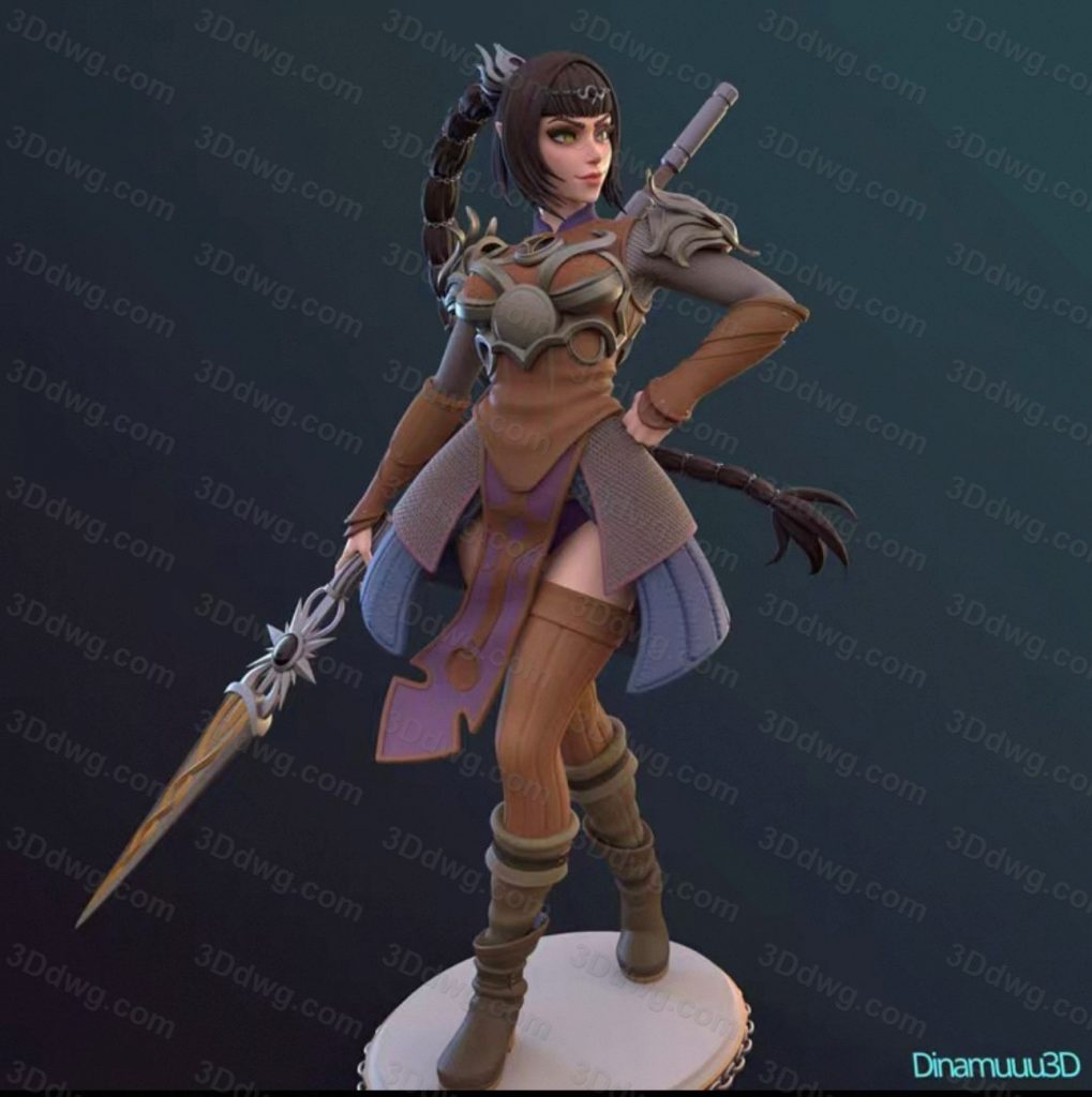 Dinamuuu 3D 博德之门 影心-P站图纸收藏馆