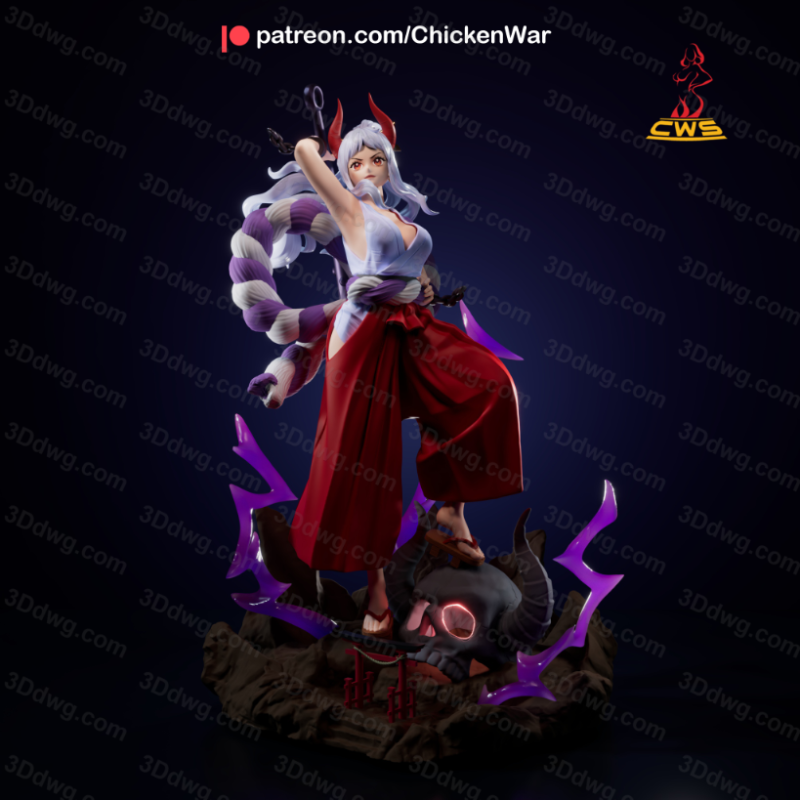 CW Studio 海贼王 大和-P站图纸收藏馆