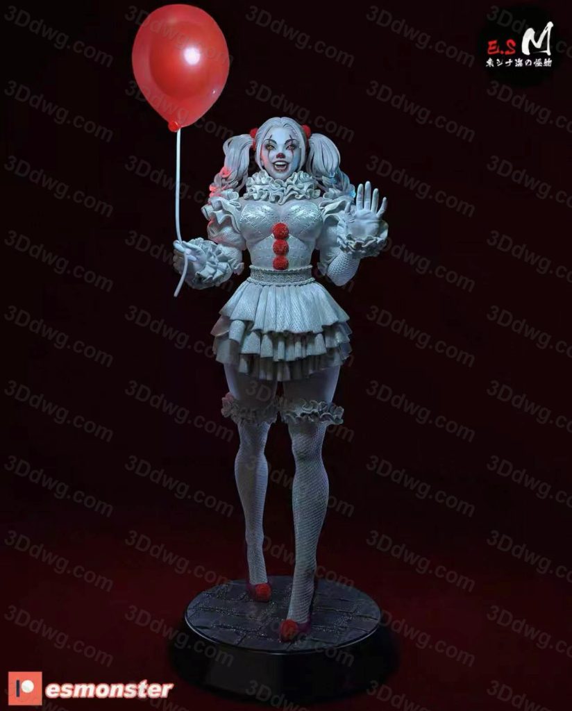 ESMonster DC漫画 蝙蝠侠 小丑潘尼怀斯-P站图纸收藏馆